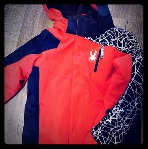 Spyder Boys Guard Ski Jacket - size 8